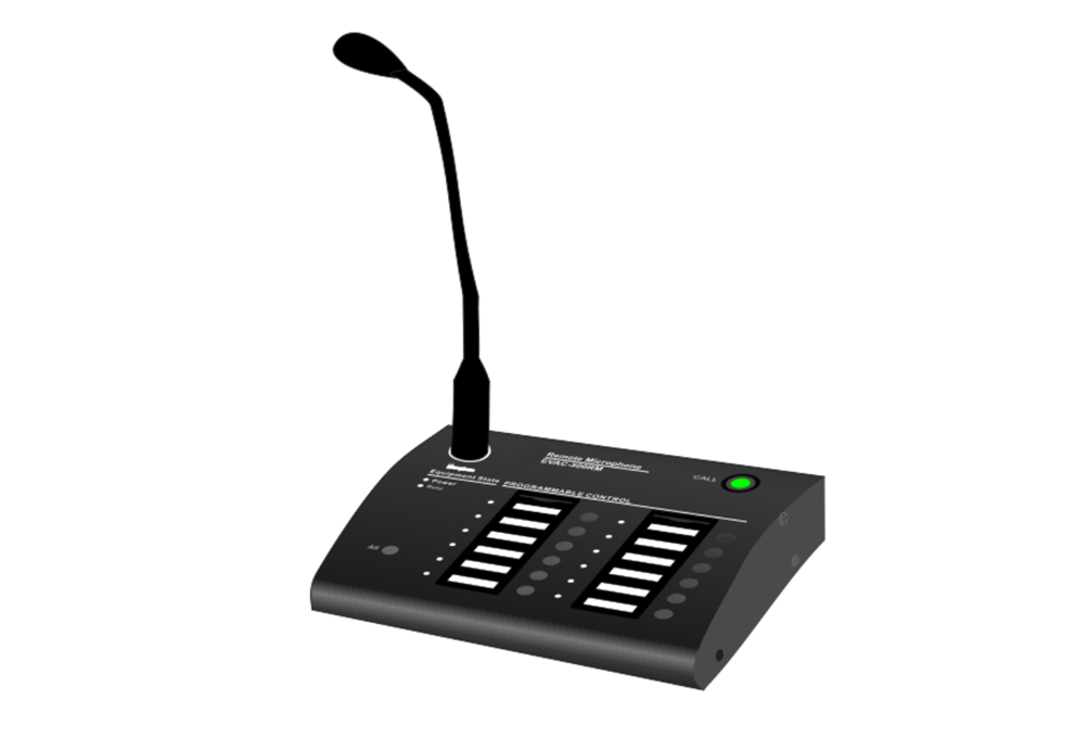 Remote Paging Microphone