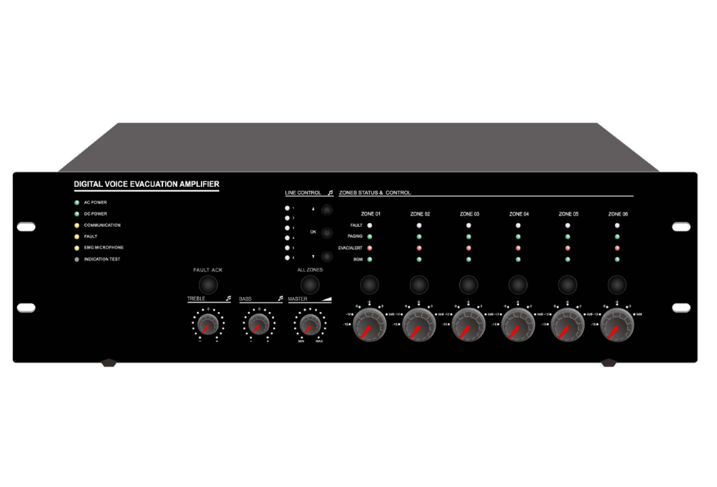 Decon - 6 Zone Router, Built-in 500W Class-D Amplifier