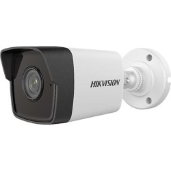 Hikvision - 2MP 4mm H.265+ SD Kart 30Mt. IR Bullet İP Kamera - Dahili Mikrofon 