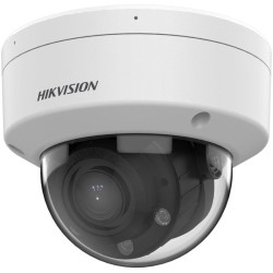 Hikvision - 4MP 2.8~12 mm Motorize Lensli, Sesli Dual Light IR Dome IP Kamera