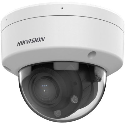 4MP 2.8~12 mm Motorize Lensli, Sesli Dual Light IR Dome IP Kamera