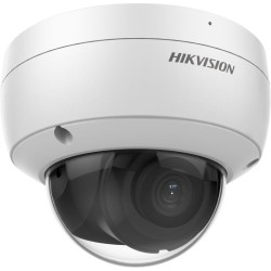 Hikvision - 4 MP 4mm Lens 30Mt. IR H.265+ AcuSense IP Dome Kamera - Dahili Mikrofonlu