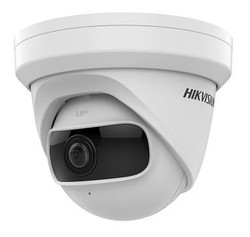 Hikvision - 4MP 180° Süper Geniş Açı H.265+ 20Mt. IR Dome Kamera 