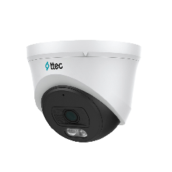 Ttec - 2MP 2.8mm Lens H265+ 30Mt. IR Dome İP Kamera - Dahili Mikrofonlu