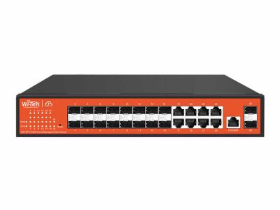 18SFP+8GE 802.3af/at Cloud L2 Managed Fiber Aggregation Switch