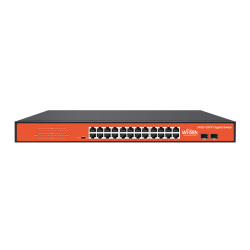 Wi-Tek - 24GE+2SFP Full Giga Rack-mountable/Desktop Ethernet Switch