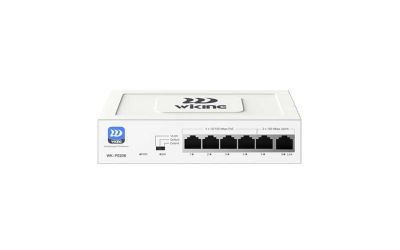 4 Port 100Mbps PoE, 2 Port 100Mbps Uplink Port Yönetilmez PoE Switch